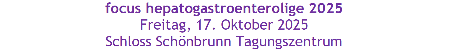 Focus Hepatogastroenterologie 2025
