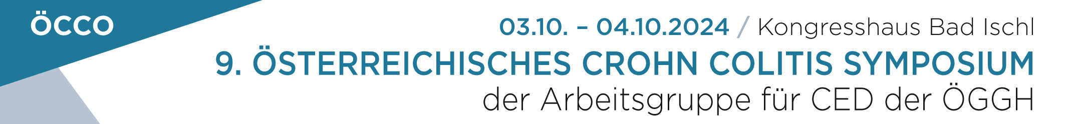 9. Österreichisches Crohn Colitis Symposium der Arbeitsgruppe für CED der ÖGGH