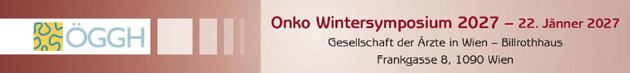 ÖGGH Onko-Wintersymposium 2027