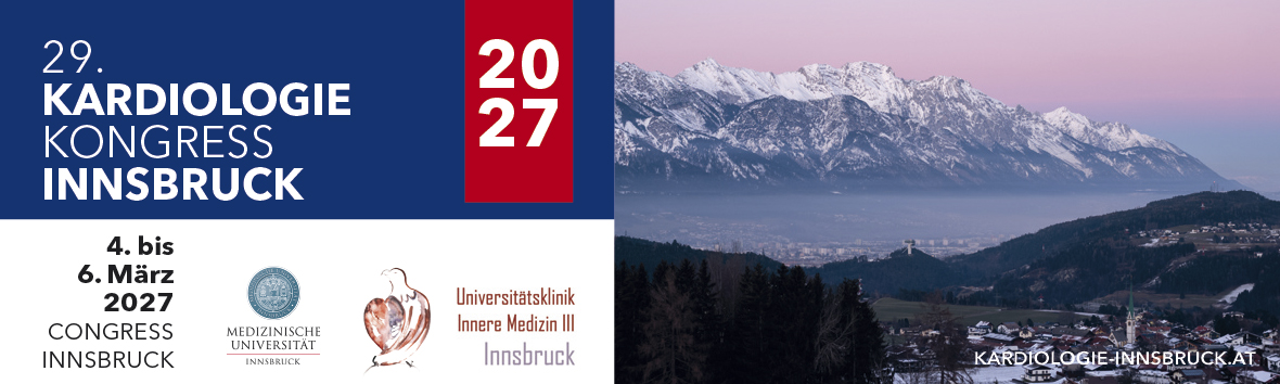 29. Kardiologie Kongress Innsbruck