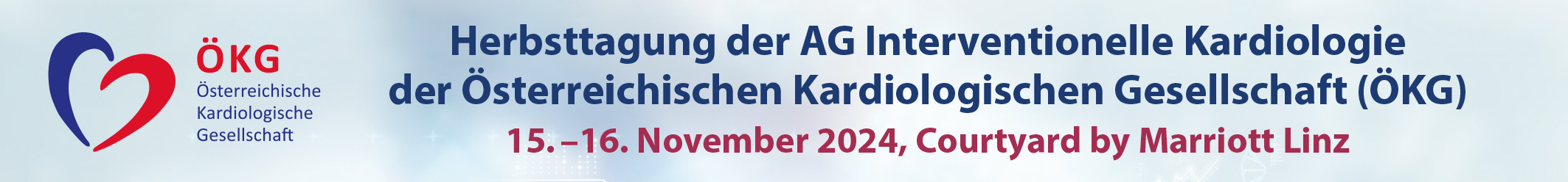 Herbsttagung der AG Interventionelle Kardiologie der ÖKG