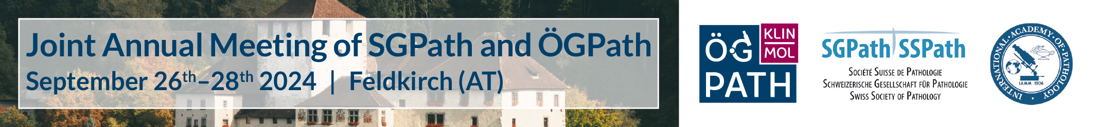 Joint Annual Meeting of SGPath and ÖGPath 2024
