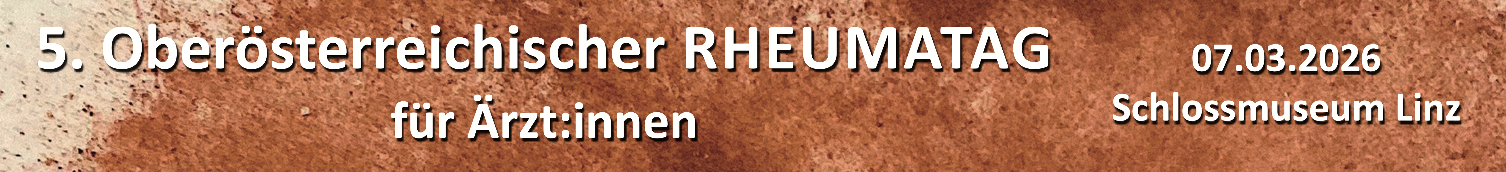 5. Oberösterreichischer RHEUMATAG