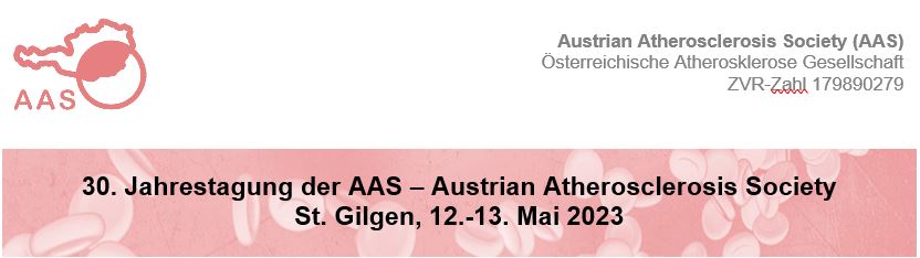 30. Jahrestagung der AAS - Austrian Atherosclerosis Society