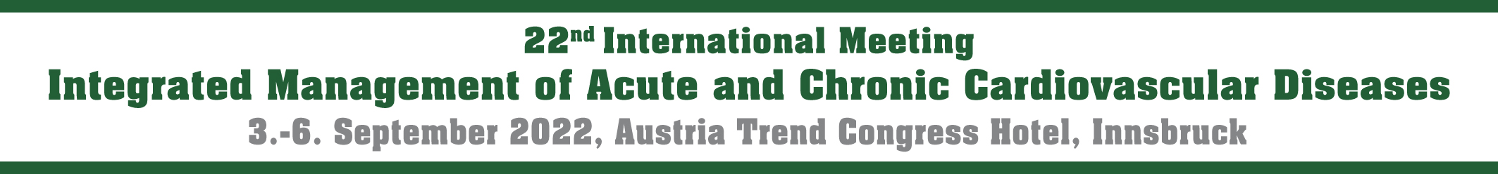 Integrated Management of Acute and Chronic Cardiovascular Diseases