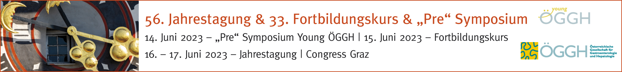 56. Jahrestagung & 33. Fortbildungskurs der ÖGGH