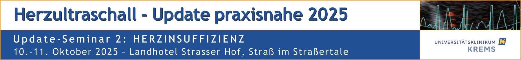 Herzultraschall Update praxisnahe 2025 - Seminar 2: HERZINSUFFIZIENZ