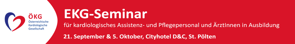 EKG Seminar Assistenzpersonal, 21. September & 5. Oktober 2024