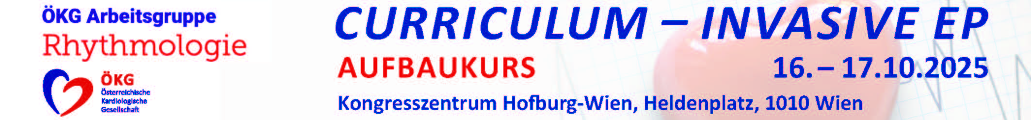 Curriculum - Invasive EP - Aufbaukurs