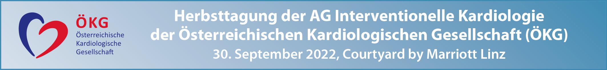 Herbsttagung der AG Interventionelle Kardiologie der ÖKG