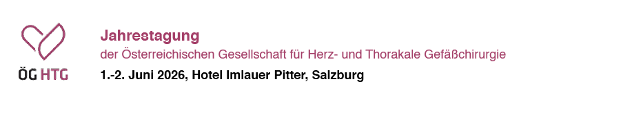 Jahrestagung der Österreichischen Gesellschaft für Herz- und thorakale Gefäßchirurgie (ÖGHTG)