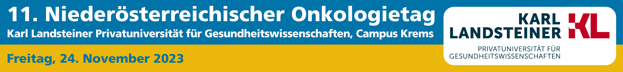 11. Niederösterreichischer Onkologietag