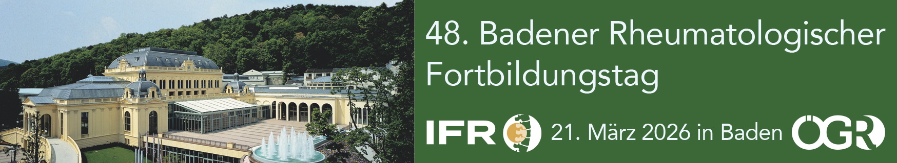 48. Badener Rheumatologischer Fortbildungstag 2026